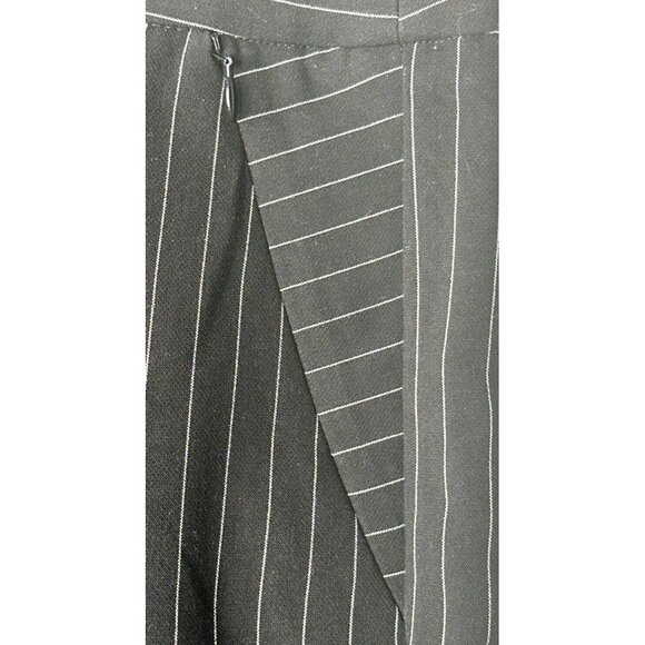 Michel Studio Collection Womens Pants Dress Pinstripes Business Black Sz 22 NWT - Picture 5 of 10